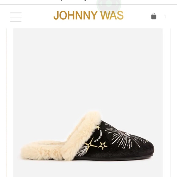 NEW JOHNNY WAS CELESTIAL SLIPPERS - Picture 5 of 8